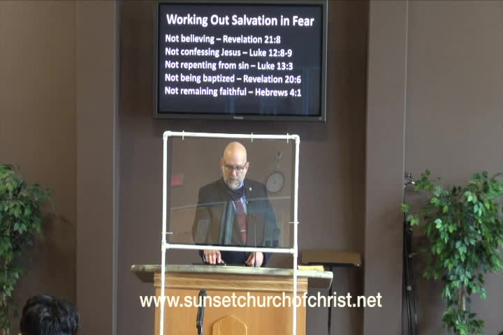 Thumbnail image for Sunset Church of Christ - Afraid