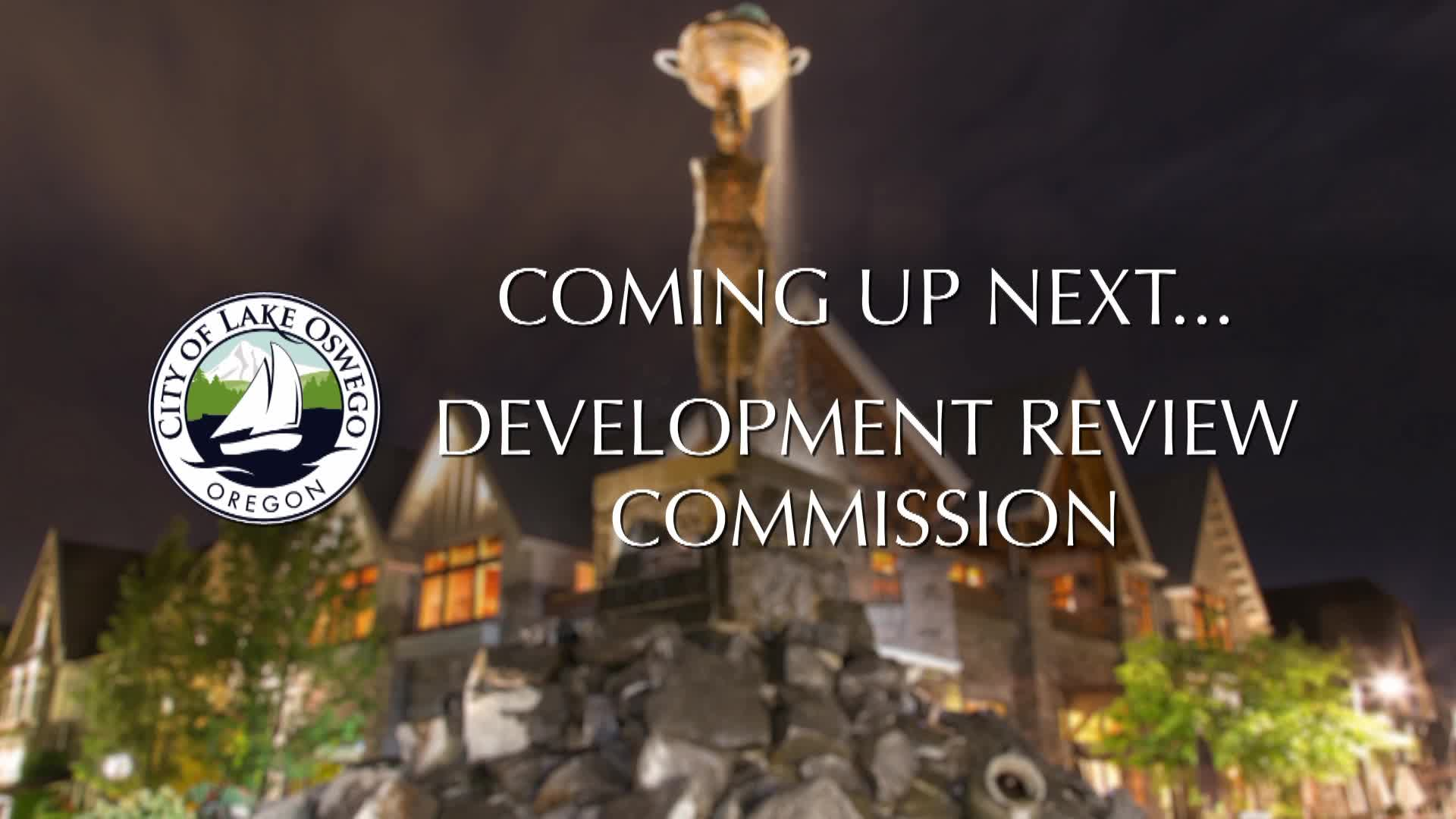 Thumbnail image for March 1, 2021 Lake Oswego Development Review Commission
