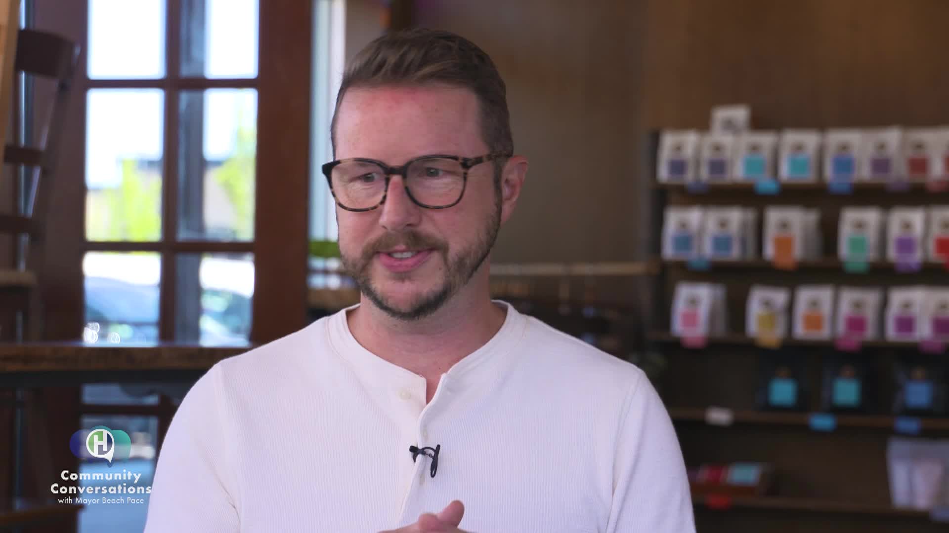 Community Conversations: Insomnia Coffee Company Owner, Tyler Geel