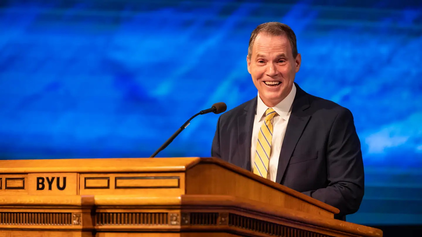 Thumbnail image for BYU Forum - Jesus Christ Is Our Rock & Covenants Are Our Anchors