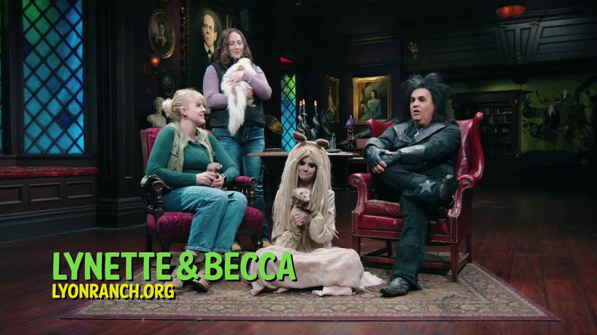 Thumbnail image for Creature Features - "Creature With The Atom Brain" & Lynette & Becca From Lyon Ranch With Animal Friends