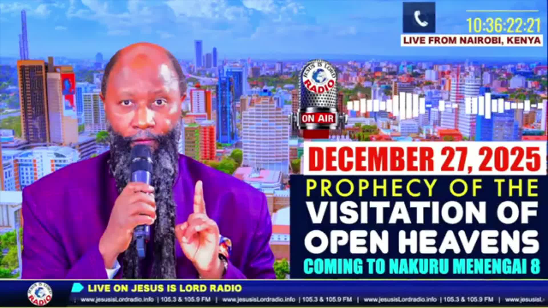 Thumbnail image for Prepare The Way - The Grand Mega End Year Healing Service- Nakuru, Menengai