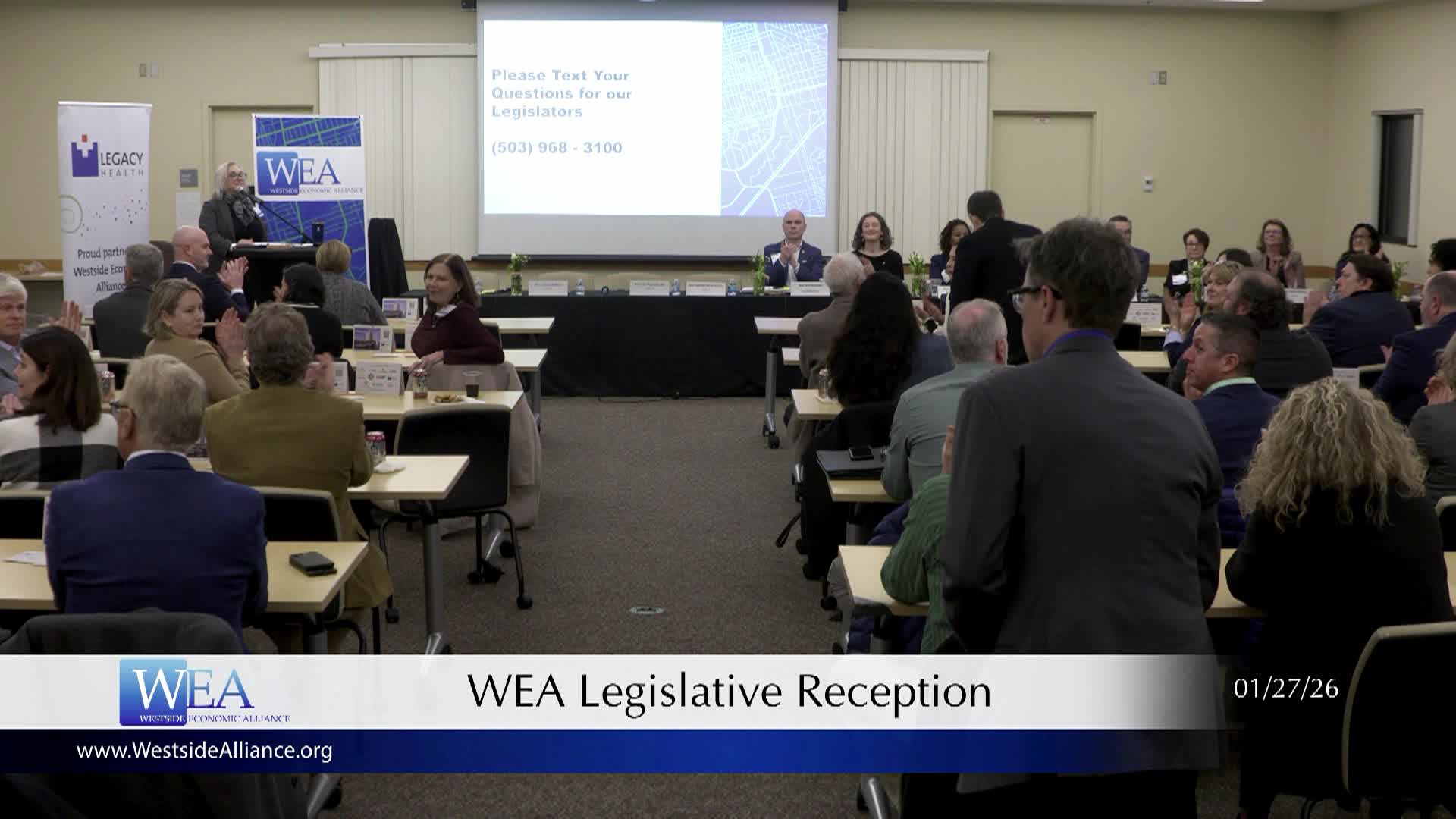 Thumbnail image for Westside Economic Alliance: Legislative Reception