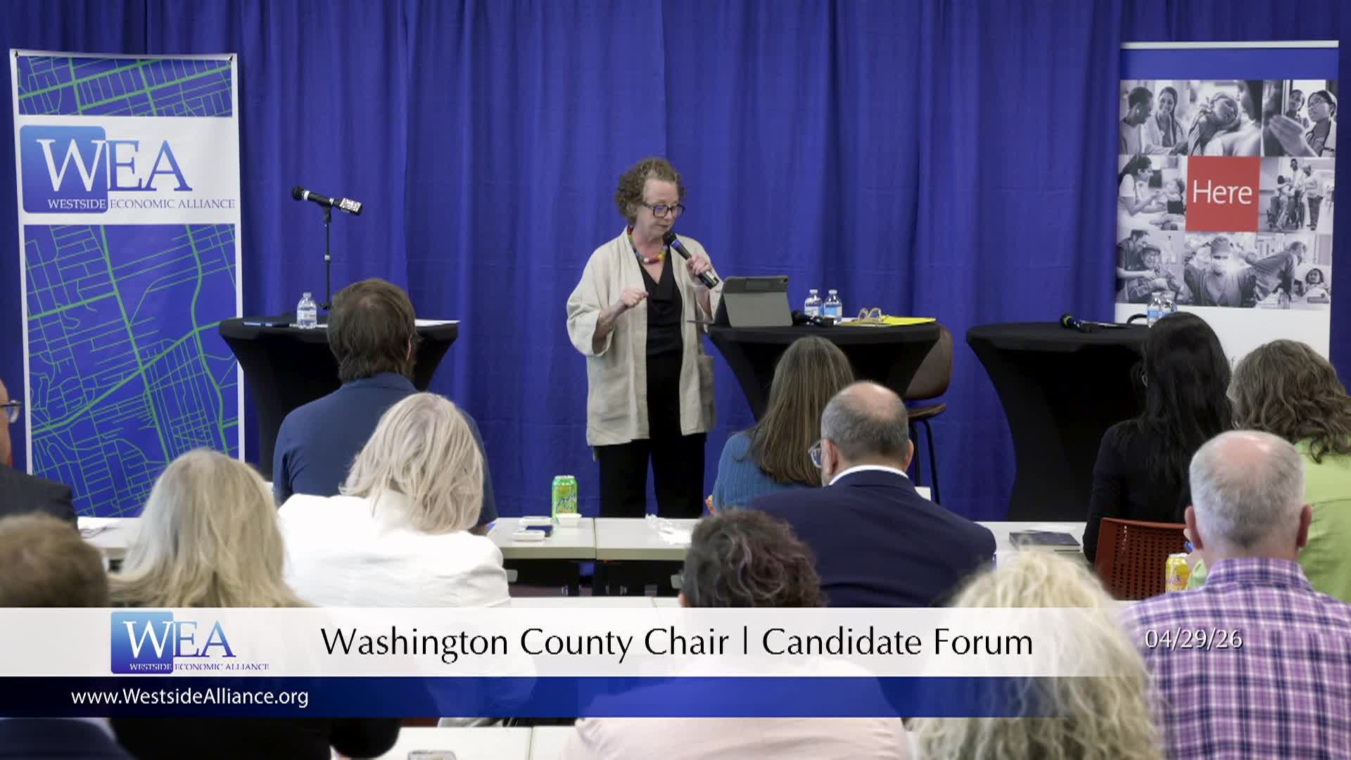 Thumbnail image for WEA: Washington County Chair Candidate Forum