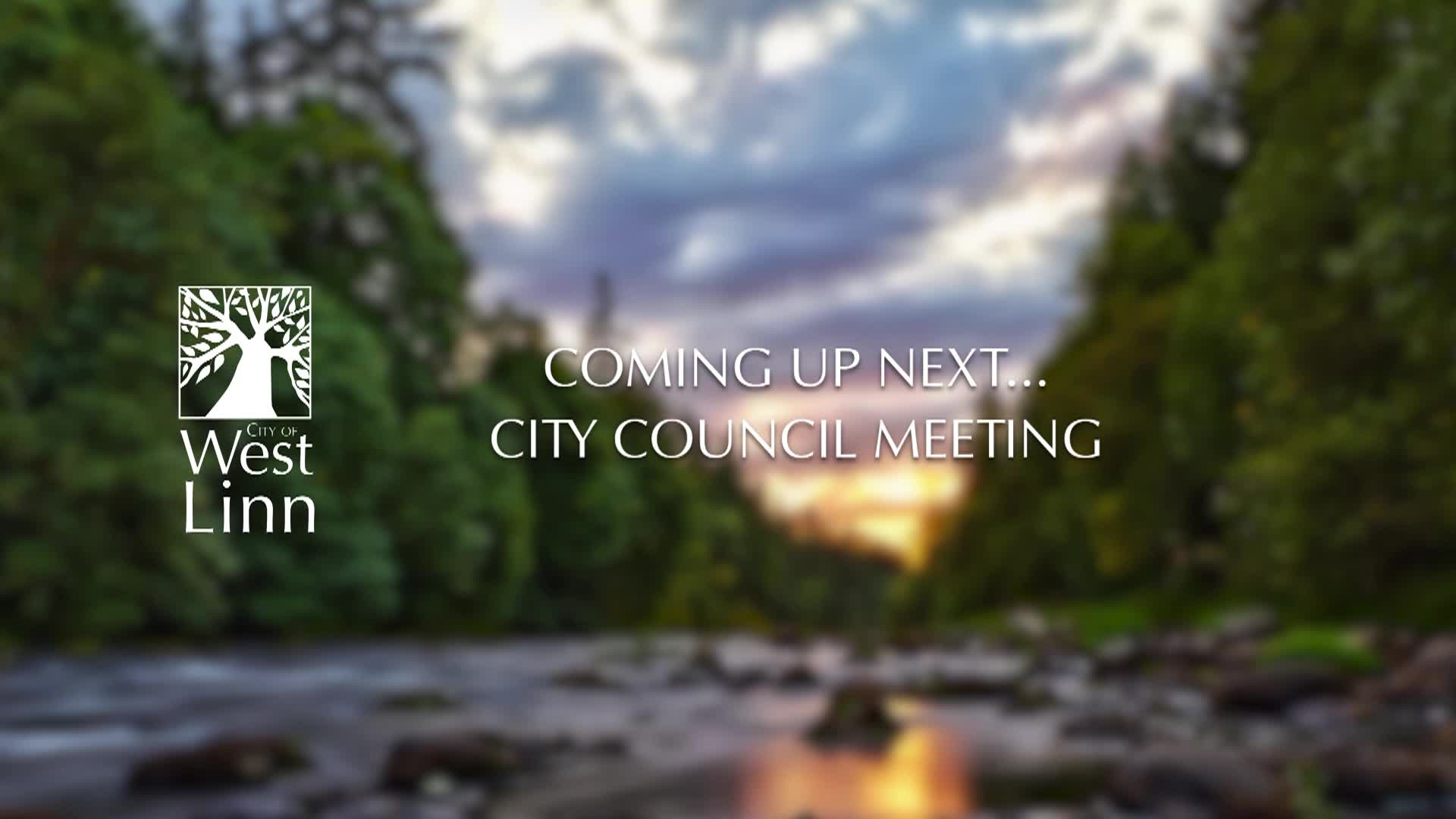 Thumbnail image for West Linn City Council Work Session