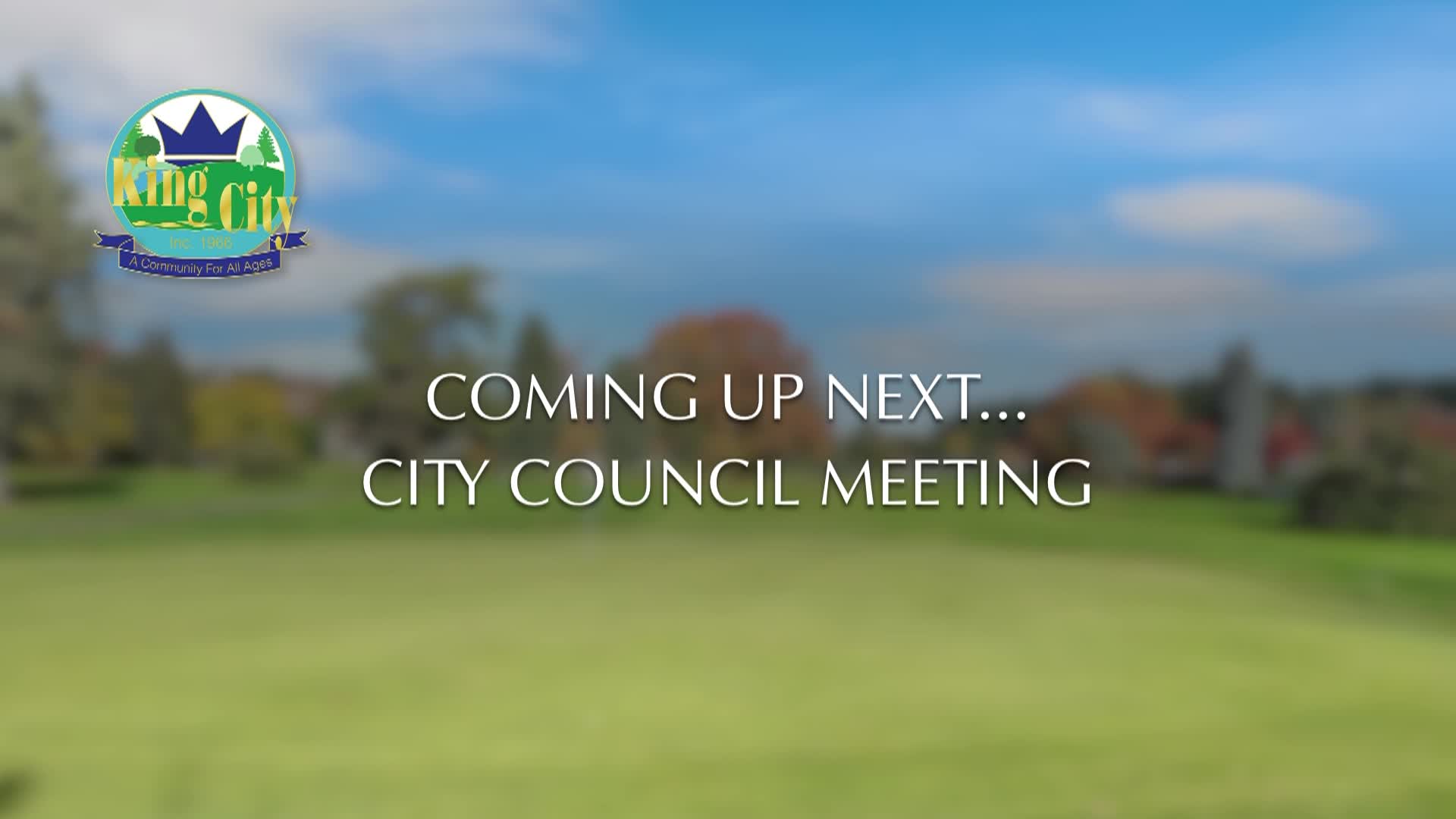 Thumbnail image for May 20, 2026 King City Council Meeting
