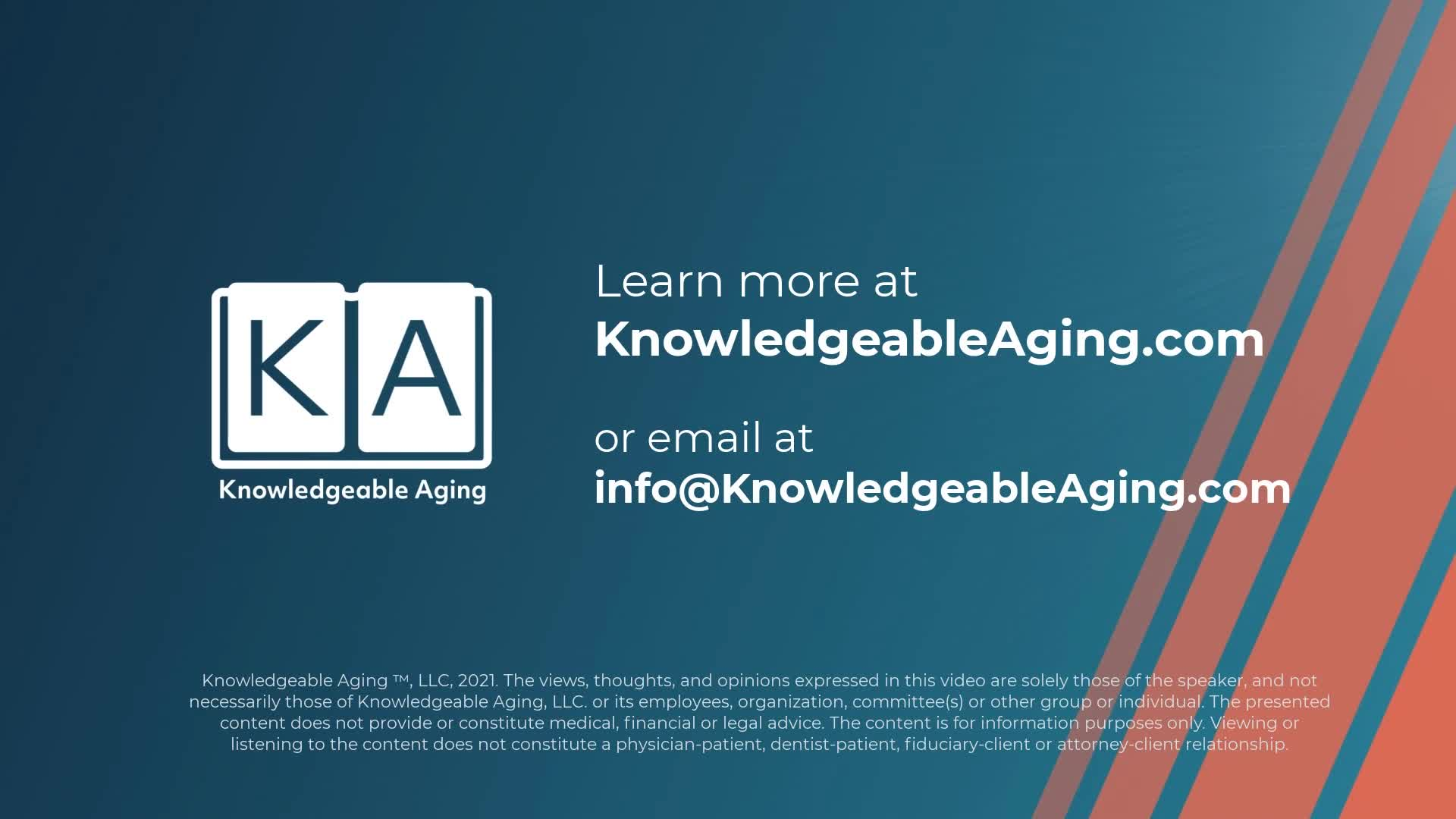 Thumbnail image for Knowledgeable Aging - Who Should Be Your Digital Executor