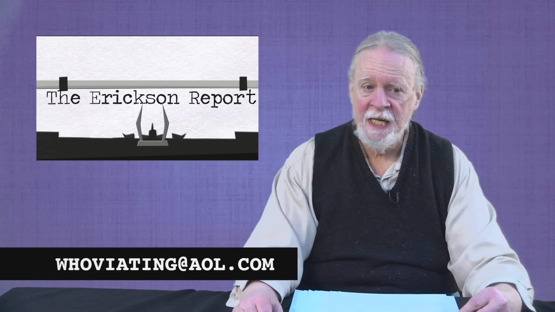 Thumbnail image for The Erickson Report - for March 11 to 25